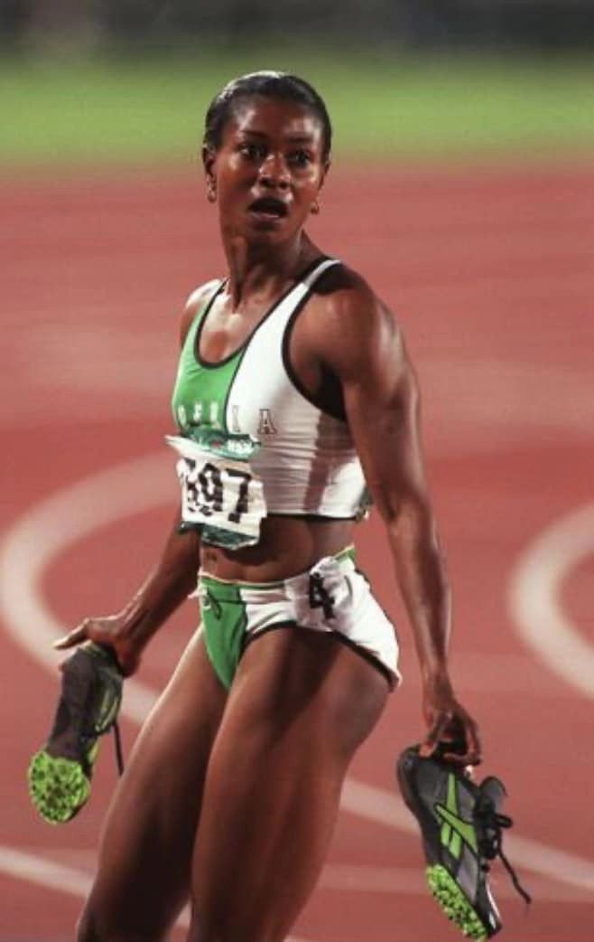 Mary Onyali Sprints