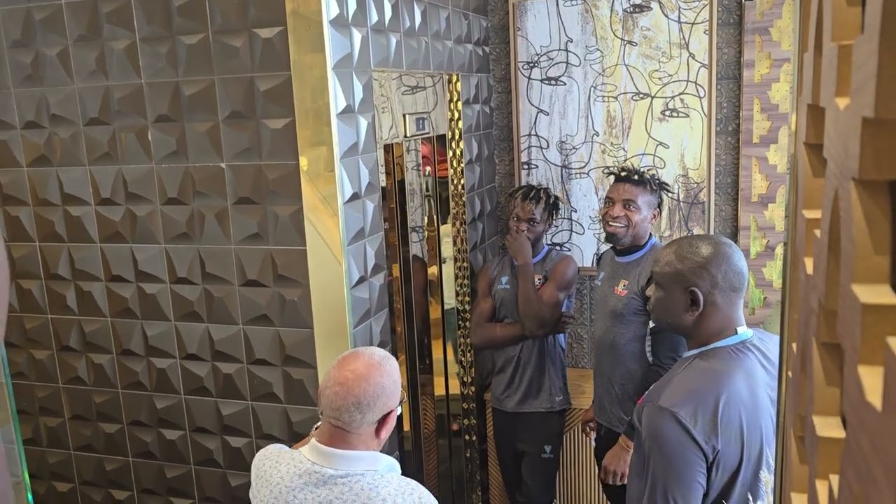 Oh no, the players did not know the camera was rolling