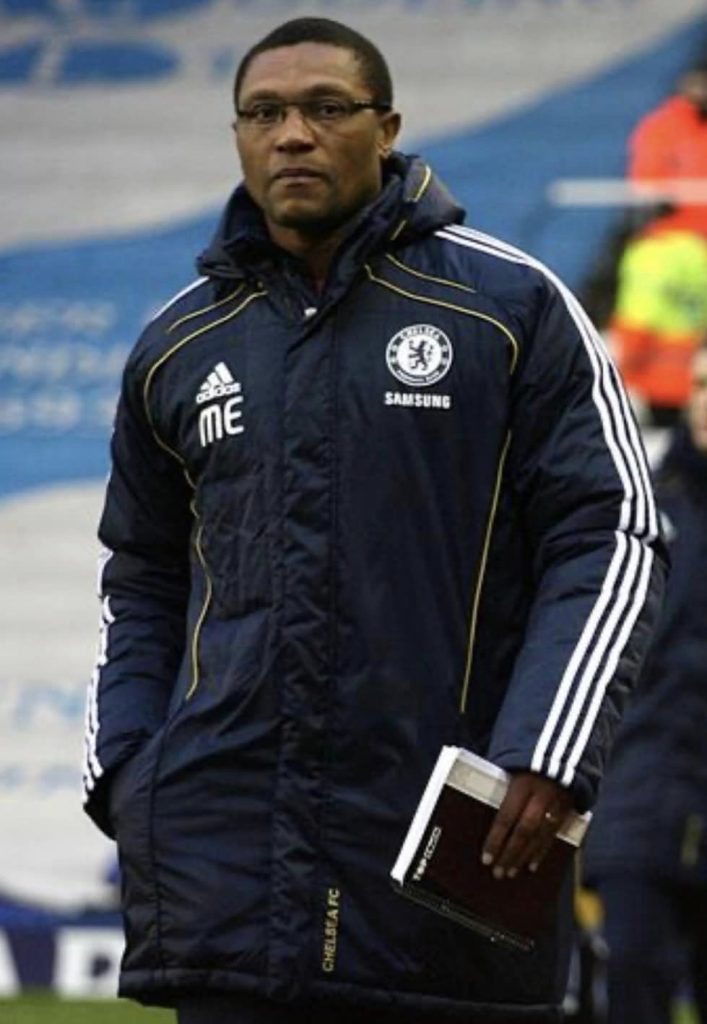 Mike Emenalo in Chelsea club jacket