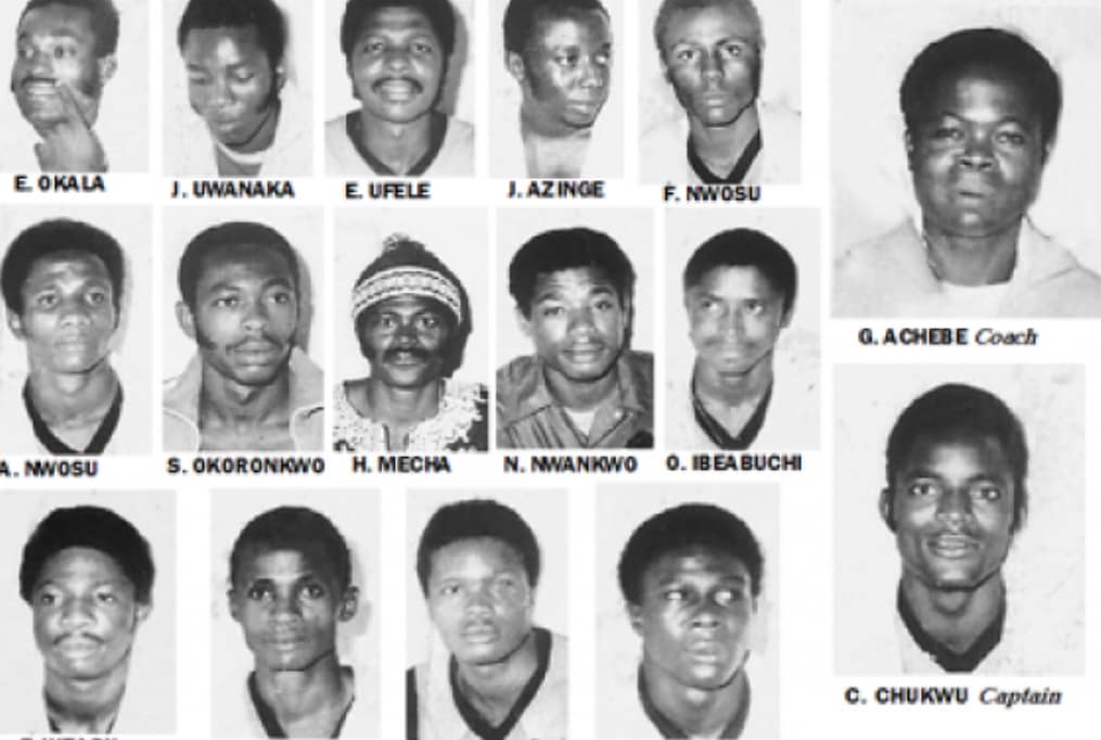 The 1970 pioneer squad of Enugu Rangers